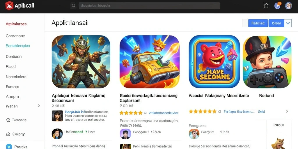 Tampilan antarmuka pengguna yang menarik dan intuitif.