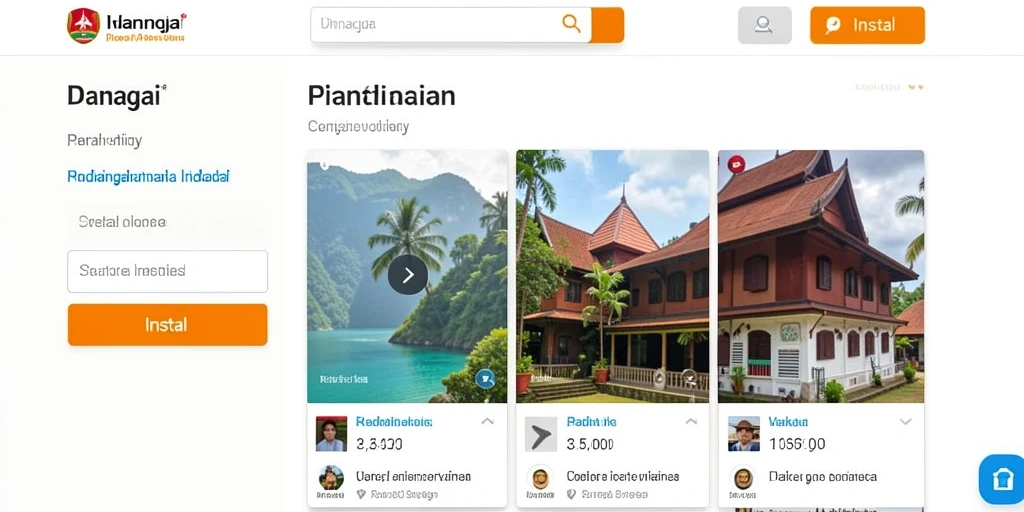 Tampilan antarmuka yang intuitif dan user-friendly.
