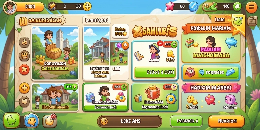 Tampilan antarmuka yang bersih dan user-friendly.