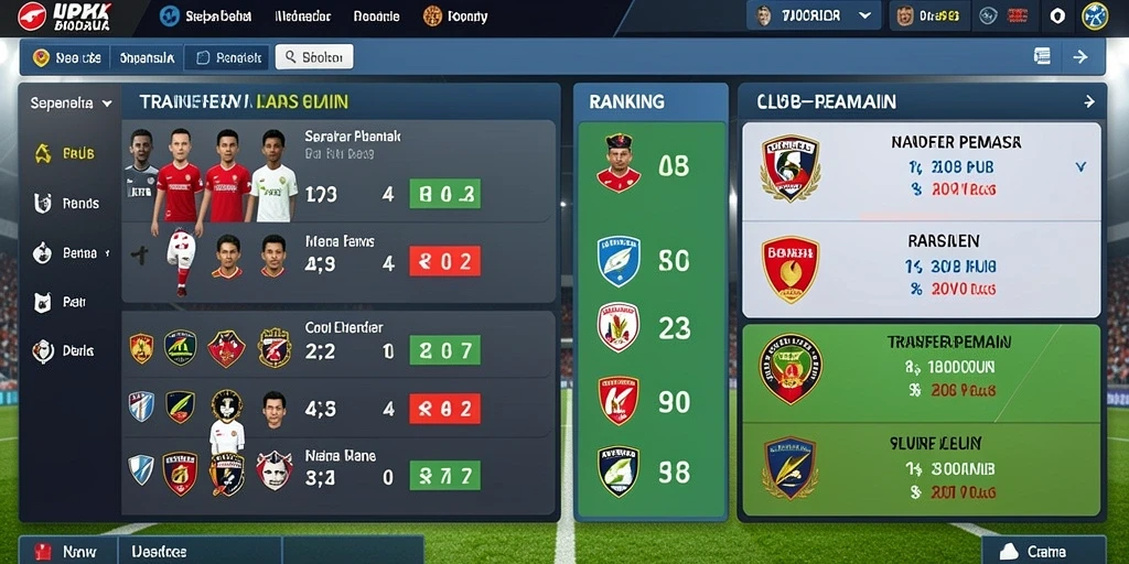 Tampilan antarmuka KINGSLOT yang intuitif.